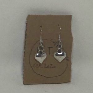 Handmade Small Heart Earrings